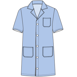 Fashion sewing patterns for UNIFORMS One-Piece Teacher smock 3099
